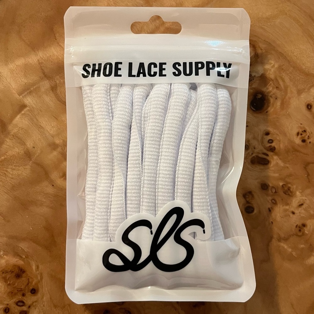 Shoe Lace Supply White Laces